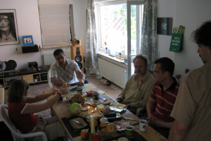 2006-06-09 LAN Party Besprechung bei Toni